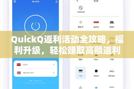 QuickQ返利活动全攻略，福利升级，轻松赚取高额返利