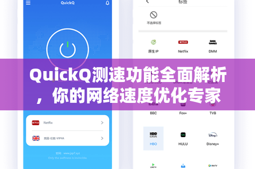 QuickQ测速功能全面解析，你的网络速度优化专家