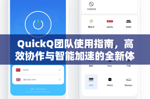 QuickQ团队使用指南，高效协作与智能加速的全新体验