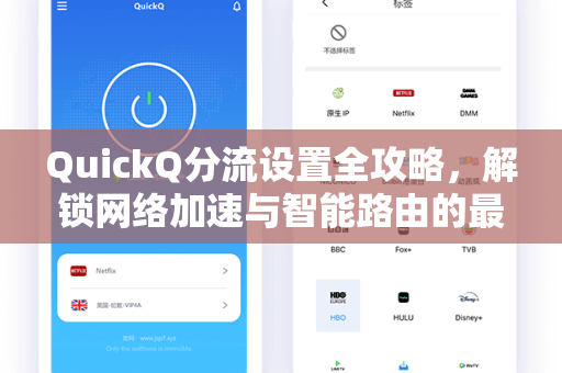 QuickQ分流设置全攻略，解锁网络加速与智能路由的最优解
