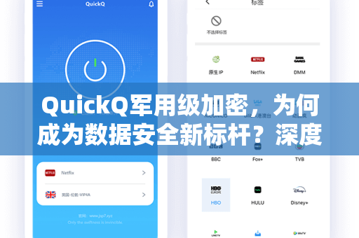 QuickQ军用级加密，为何成为数据安全新标杆？深度解析其核心优势