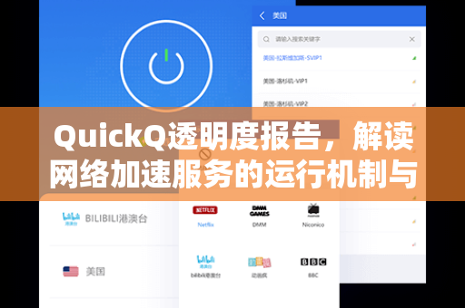 QuickQ透明度报告，解读网络加速服务的运行机制与用户权益保障