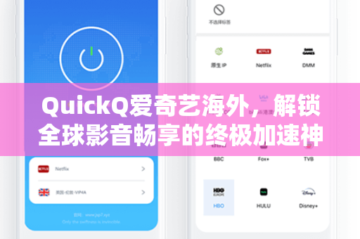 QuickQ爱奇艺海外，解锁全球影音畅享的终极加速神器