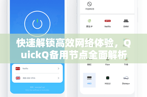 快速解锁高效网络体验，QuickQ备用节点全面解析