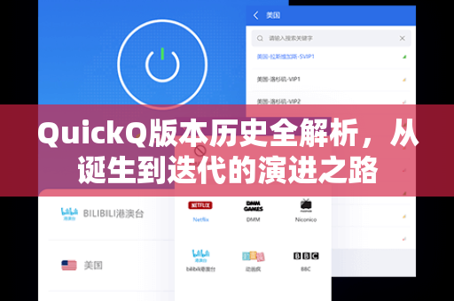 QuickQ版本历史全解析，从诞生到迭代的演进之路