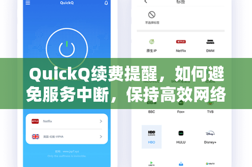 QuickQ续费提醒，如何避免服务中断，保持高效网络体验（附实用问答）