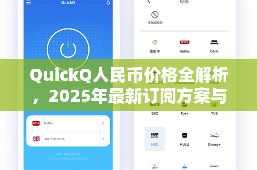 QuickQ人民币价格全解析，2025年最新订阅方案与性价比深度测评