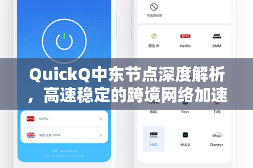QuickQ中东节点深度解析，高速稳定的跨境网络加速方案